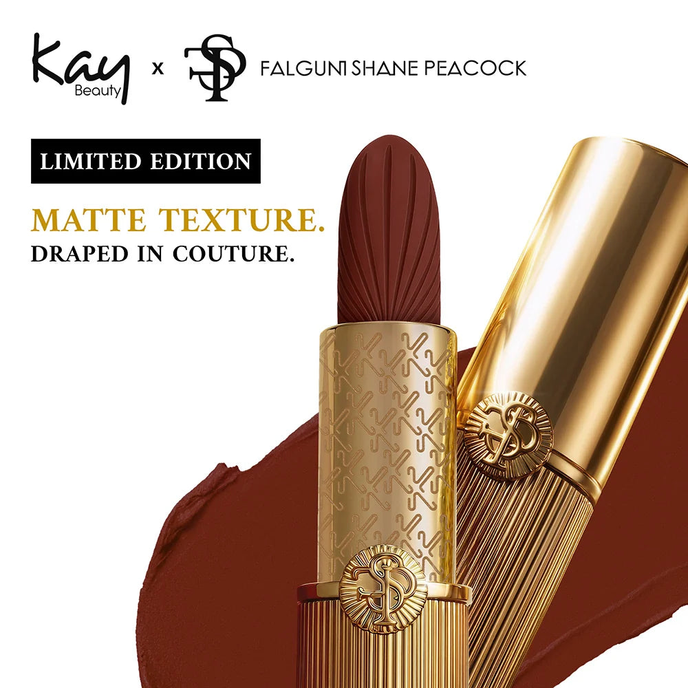 Kay Beauty - Falguni Shane Peacoke Limited Edition Luxe Matte Lipstick (4.2g)