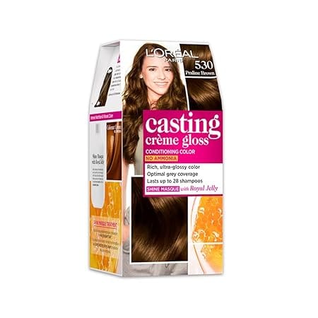 Loreal Paris - No Ammonia Casting Creme Gloss Conditioning Color [530 Praline Brown]