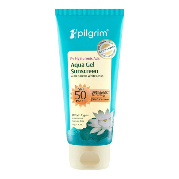 Pilgrim - 1% Hyaluronic Acid Aqua Gel Sunscreen Spf50+ Pa+++ (50g)
