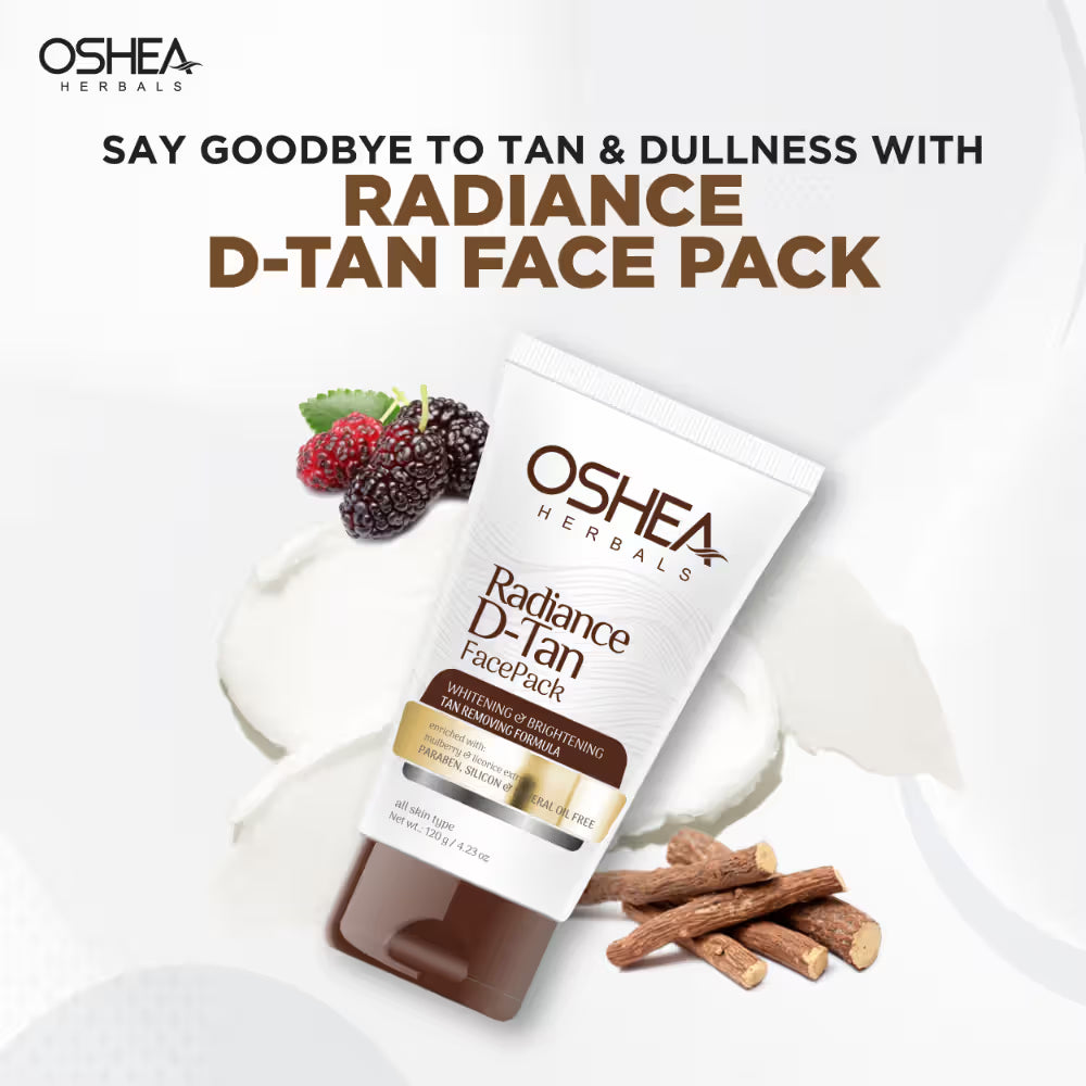 Oshea - Radiance D-Tan Face Scrub (120g)