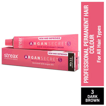 Streax Professional - Argan Secrets Hair Colourant Cream (60g)