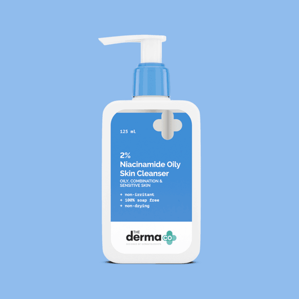 The Derma 2% Niacinamide Oily Skin Cleanser for Sensitive Skin125 ml