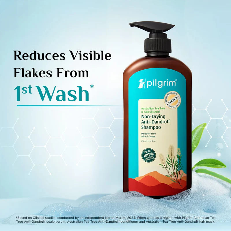 Pilgrim - Non-Drying Anti-Dandruff Shampoo (650ml)
