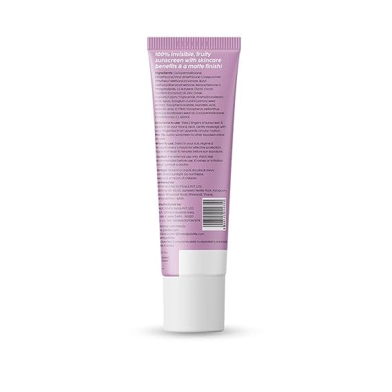 Plix - Jamun Matte Screen Invisible Sunscreen (50g)