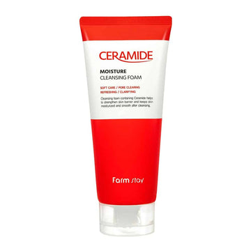 Farmstay - Ceramide Moisture Cleansing Foam (180mL)