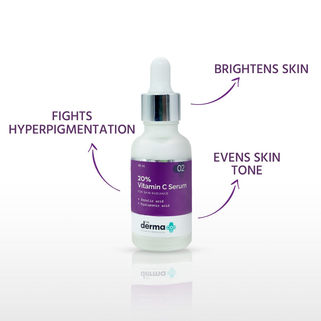 The Derma - 20% Vitamin C Face Serum (20mL)