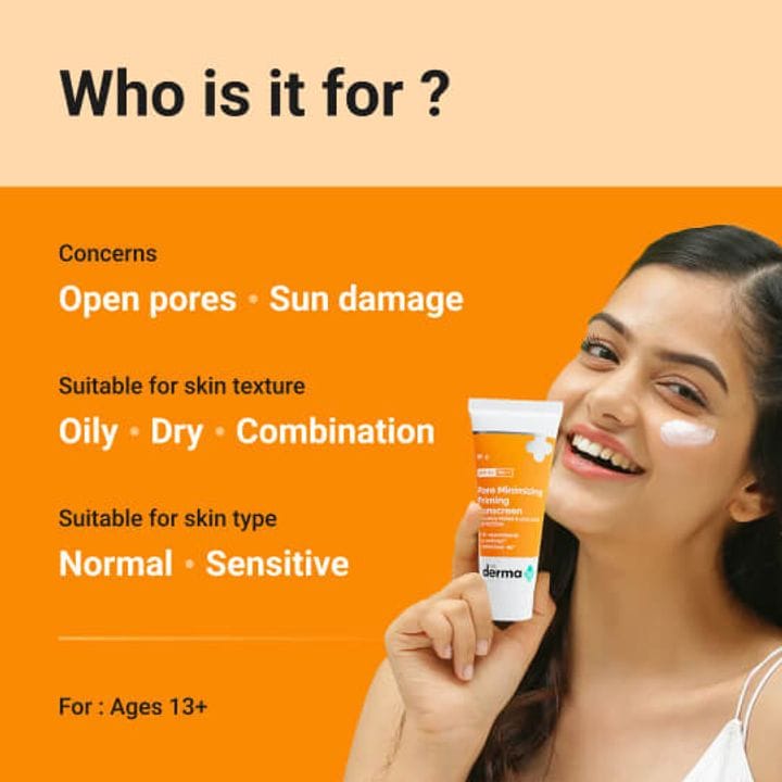 The Derma - Pore Minimizing Priming Sunscreen (50g)