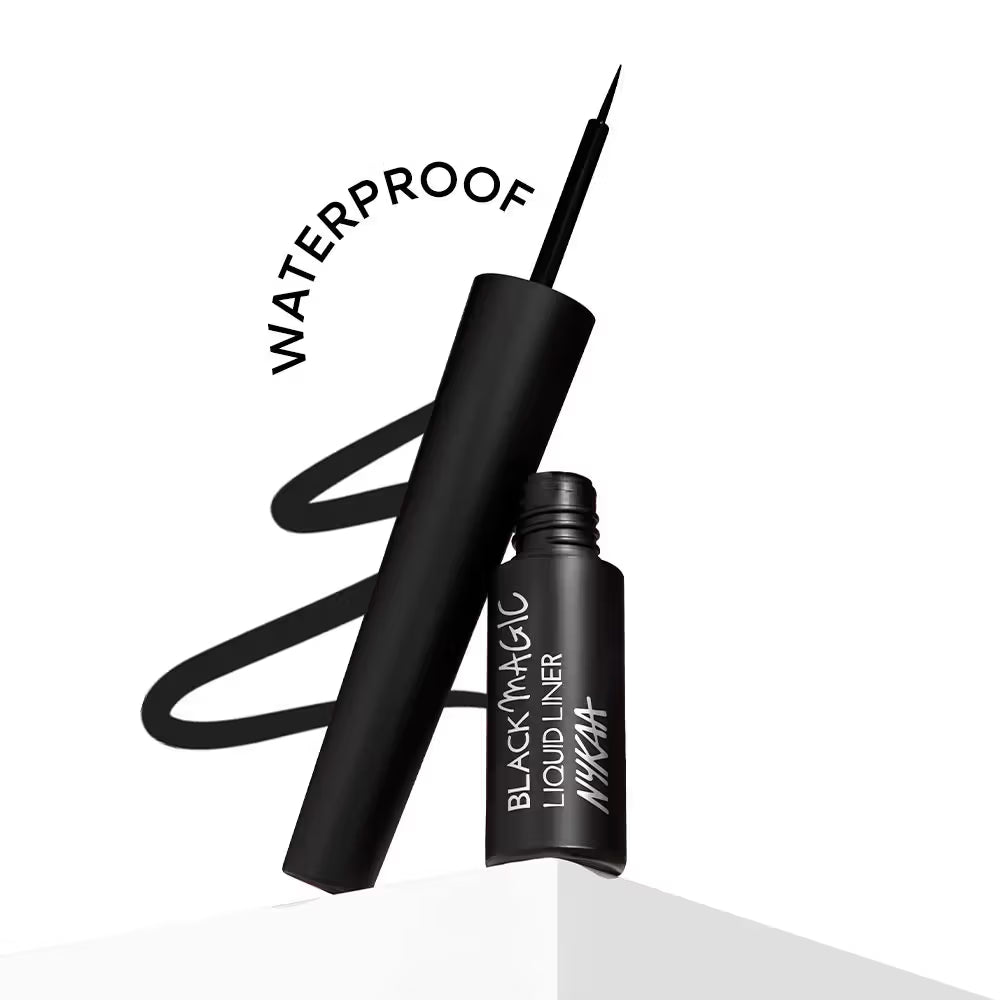 Nykaa - Black Magic Liquid Liner Super Black 001 (5ml)