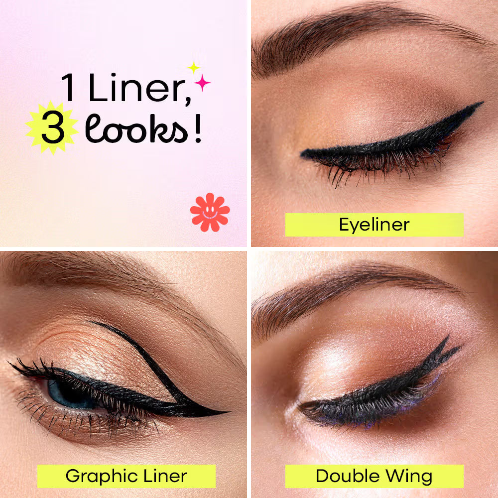 Nykaa - Black Magic Liquid Liner Super Black 001 (5ml)