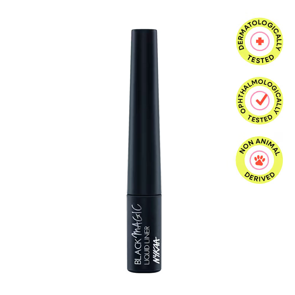 Nykaa - Black Magic Liquid Liner Super Black 001 (5ml)