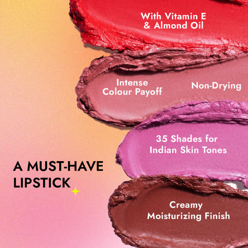Nykaa - Creamy Matte Lipstick (4.2)