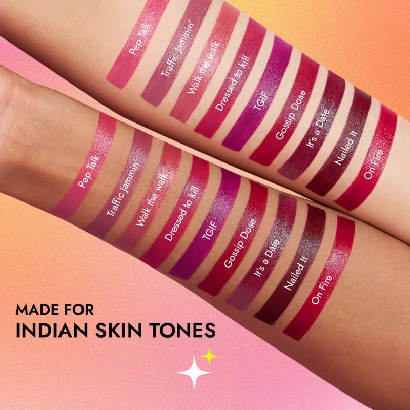 Nykaa - Creamy Matte Lipstick (4.2)