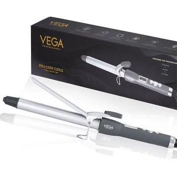 Vega – Pro Cera Curls 25mm Curling Tong - (VPMCT 04)