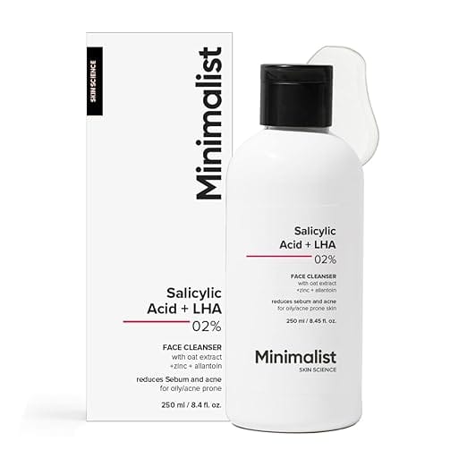 Minimalist - Salicylic + LHA 02% Face Cleanser