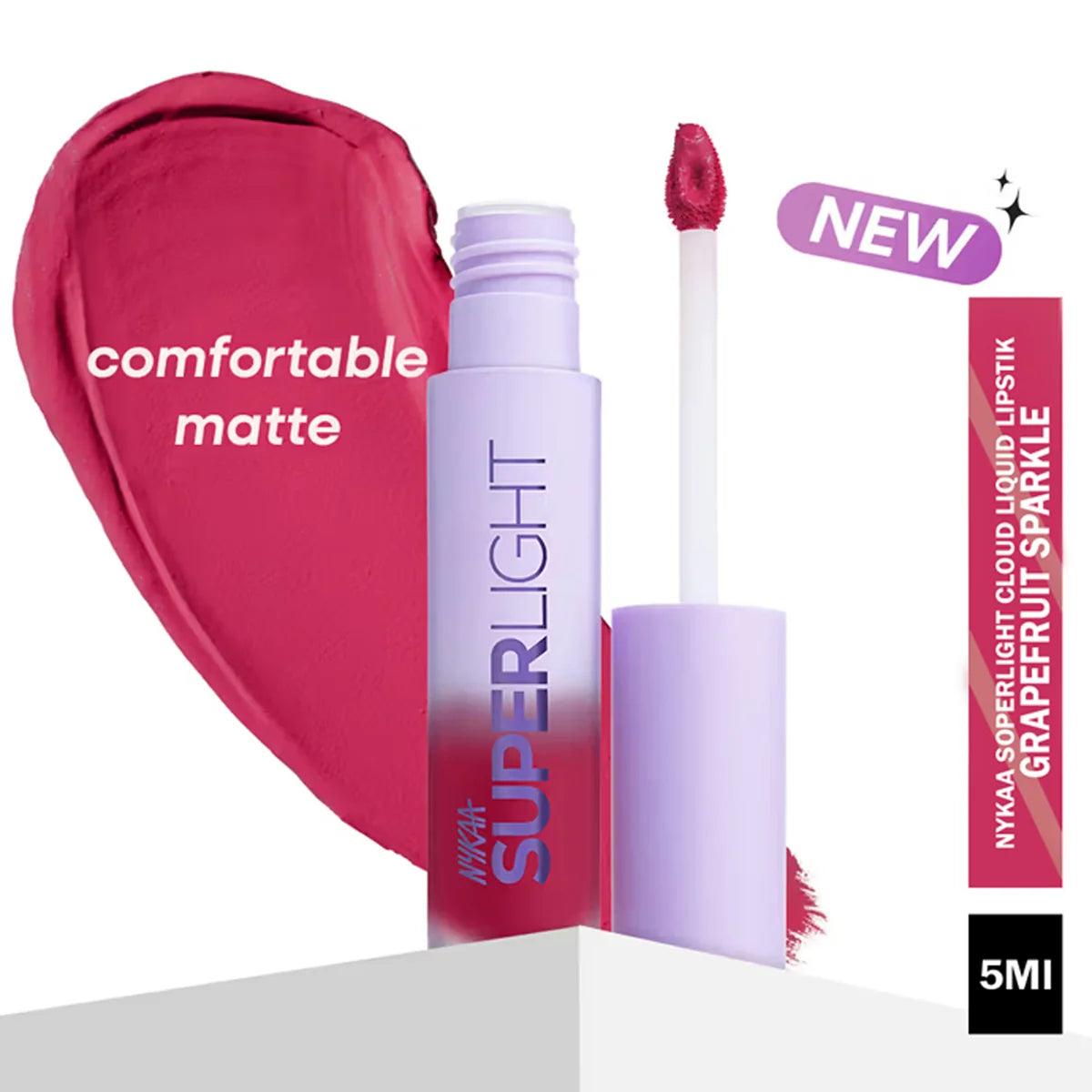Nykaa - Super Light Cloud Liquid Lipstick (5ml)