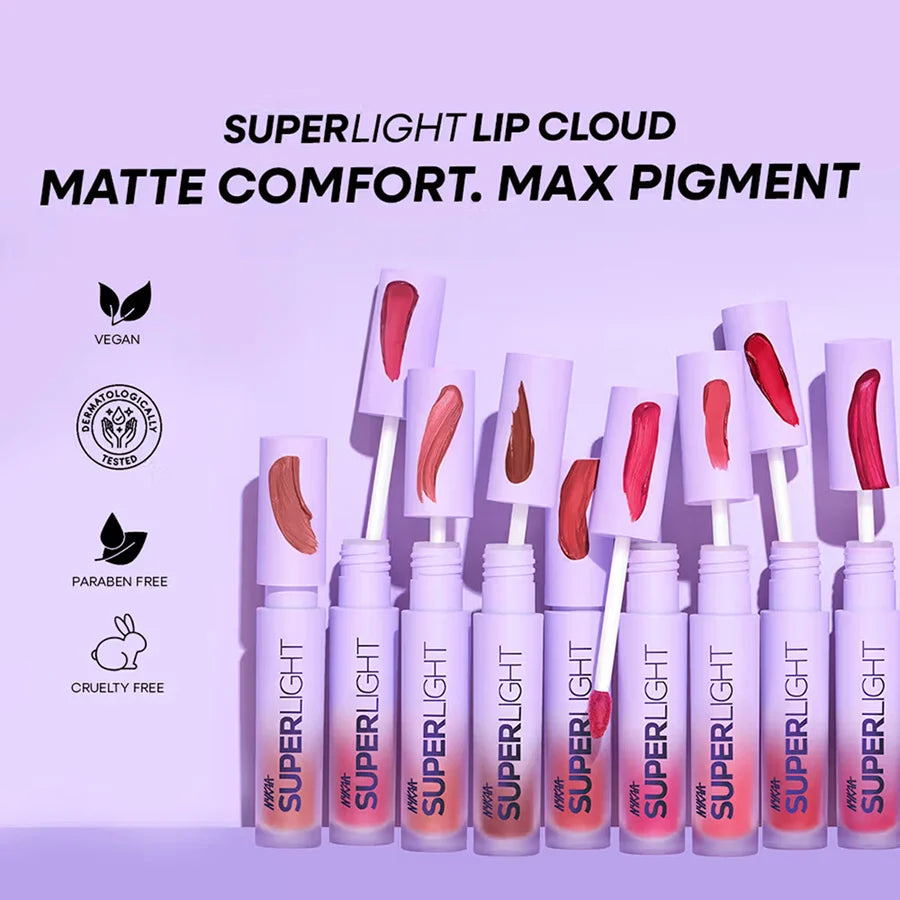 Nykaa - Super Light Cloud Liquid Lipstick (5ml)