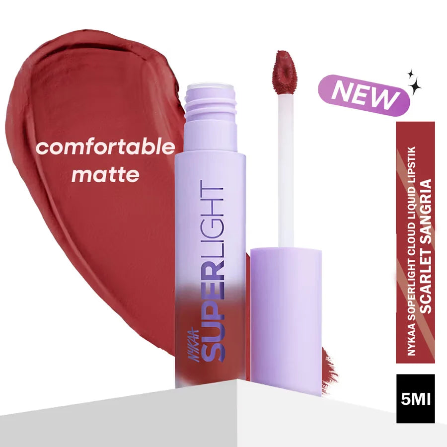 Nykaa - Super Light Cloud Liquid Lipstick (5ml)