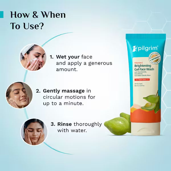 Pilgrim - Vitamin C Brightening Gel Face Wash (100ml)