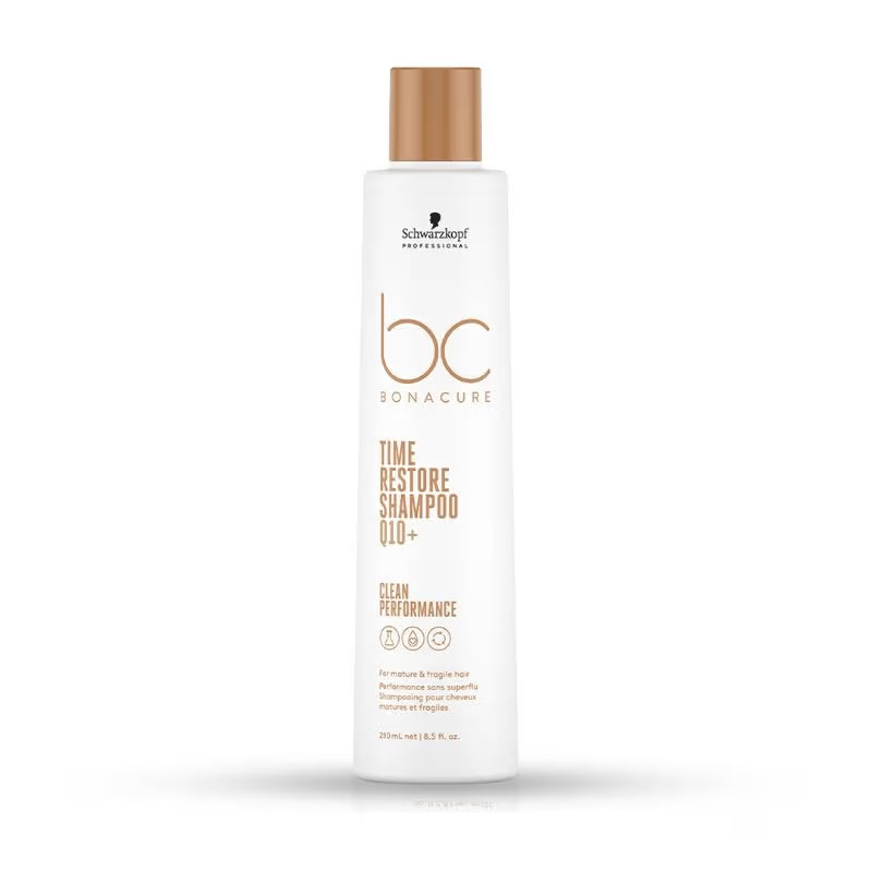 Schwarzkopf Professional - Bonacure Time Restore Shampoo with Q10+ For Mature Hair (250ml)