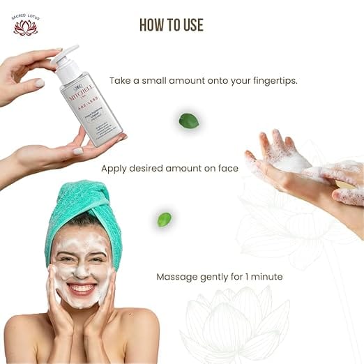 Mitchell - USA Papaya Brightening Cleanser Anti Aging Face Wash (100mL)