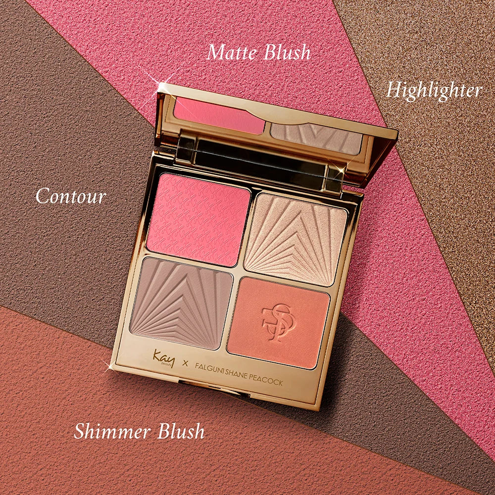 Kay Beauty - Falguni Shane Peacoke Limited Edition Luxe Face Palette (26g)