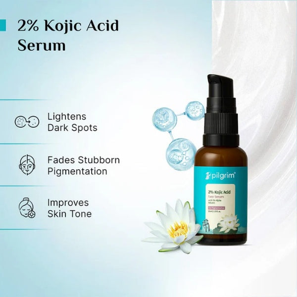 Pilgrim - 2% Kojic Acid Face Serum (30ml)
