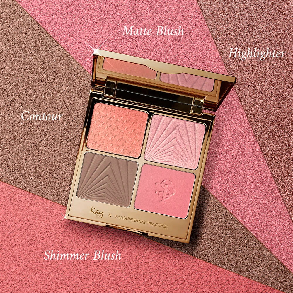 Kay Beauty - Falguni Shane Peacoke Limited Edition Luxe Face Palette (26g)