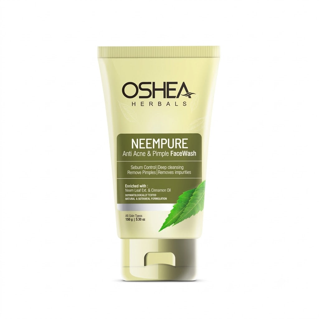 Oshea - Neempure Anti Acne & Pimple Face Wash (150g)