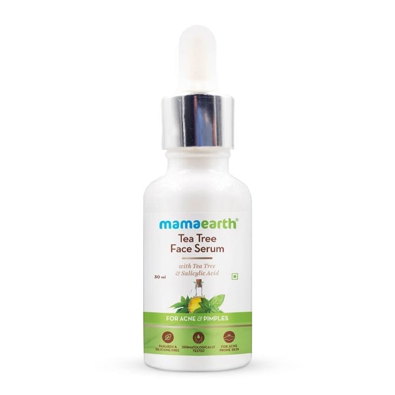 Mamaearth Tea Tree Face Serum With Tea Tree & Salicylic Acid For Acne & Pimples (30mL)