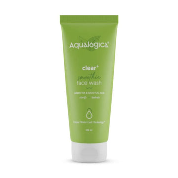 Aqualogica - Clear+ Smoothie Face Wash with Green Tea & Salicylic Acid (100ml)