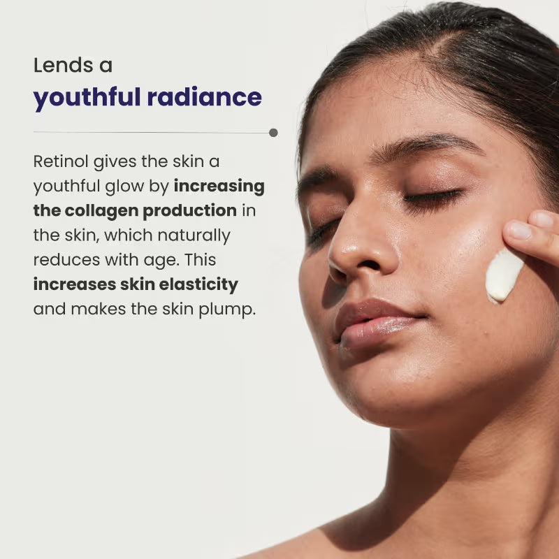 Re'equil - 0.1% Retinol Night Cream For Wrinkles & Skin Tightening 30g