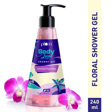 Plum BodyLovin' Orchid-You-Not Shower Gel - Fresh Floral SLS-Free Body Wash (240ml)