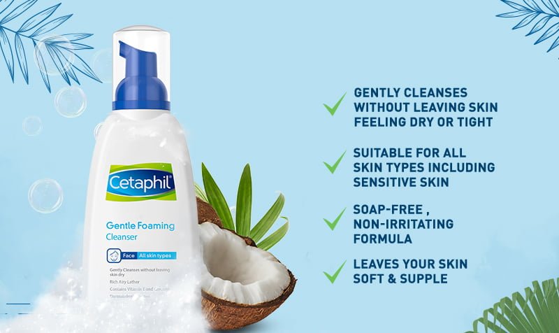 Cetaphil - Gentle Foaming Cleanser (236mL)