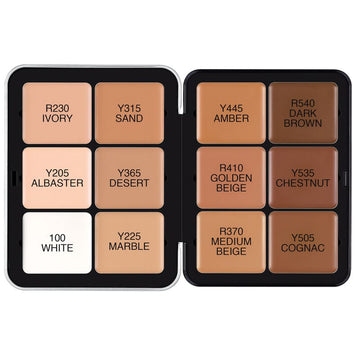 Make Up Forever - INVISIBLE COVER CREAM FOUNDATION PALETTE (27.6g)