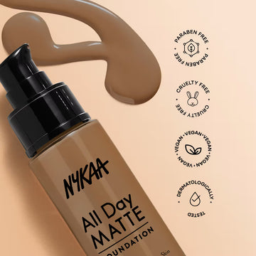 Nykaa - All Day Matte Foundation (30ml)