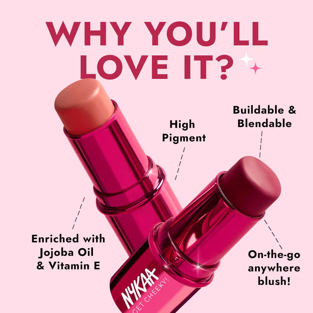 Nykaa - Get Cheeky Blush Stick (7.5g)