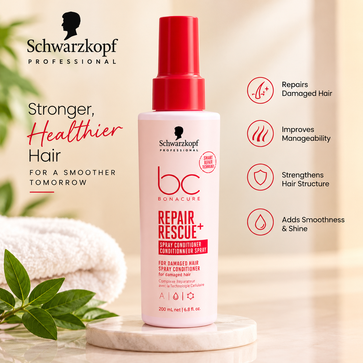Schwarzkopf Professional - Bonacure Repair Rescue Spray Conditioner (200ml)
