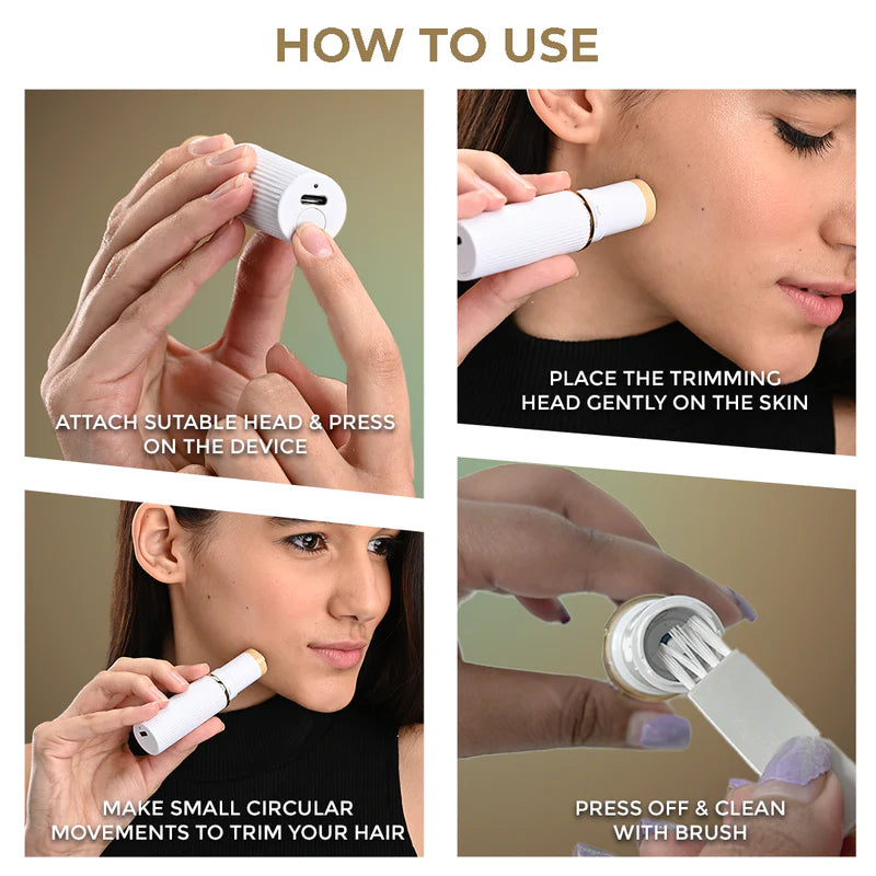 WINSTON - 2 in 1 Face & Eyebrow Trimmer