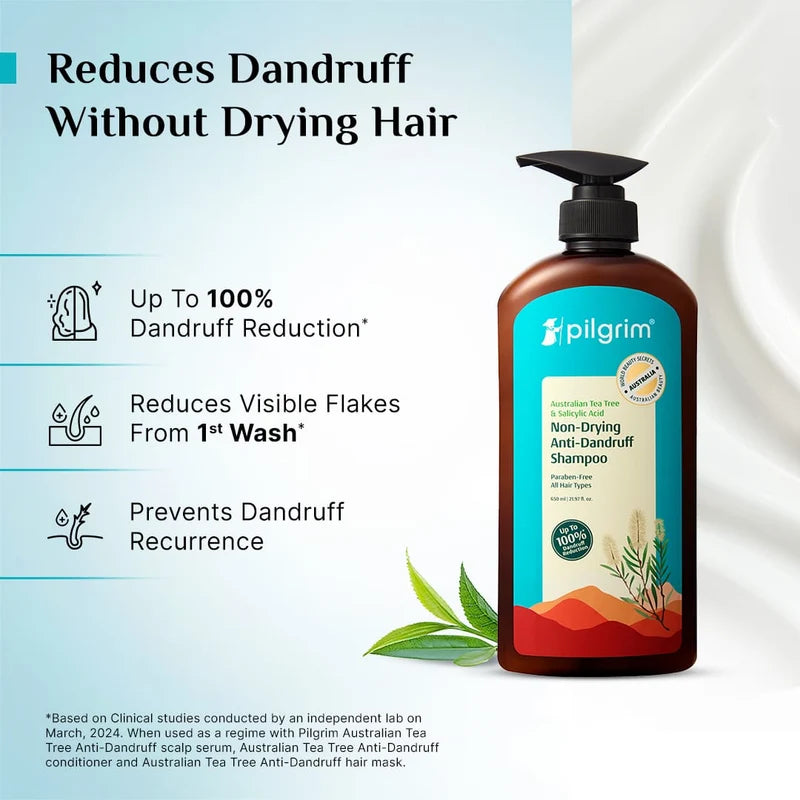 Pilgrim - Non-Drying Anti-Dandruff Shampoo (650ml)