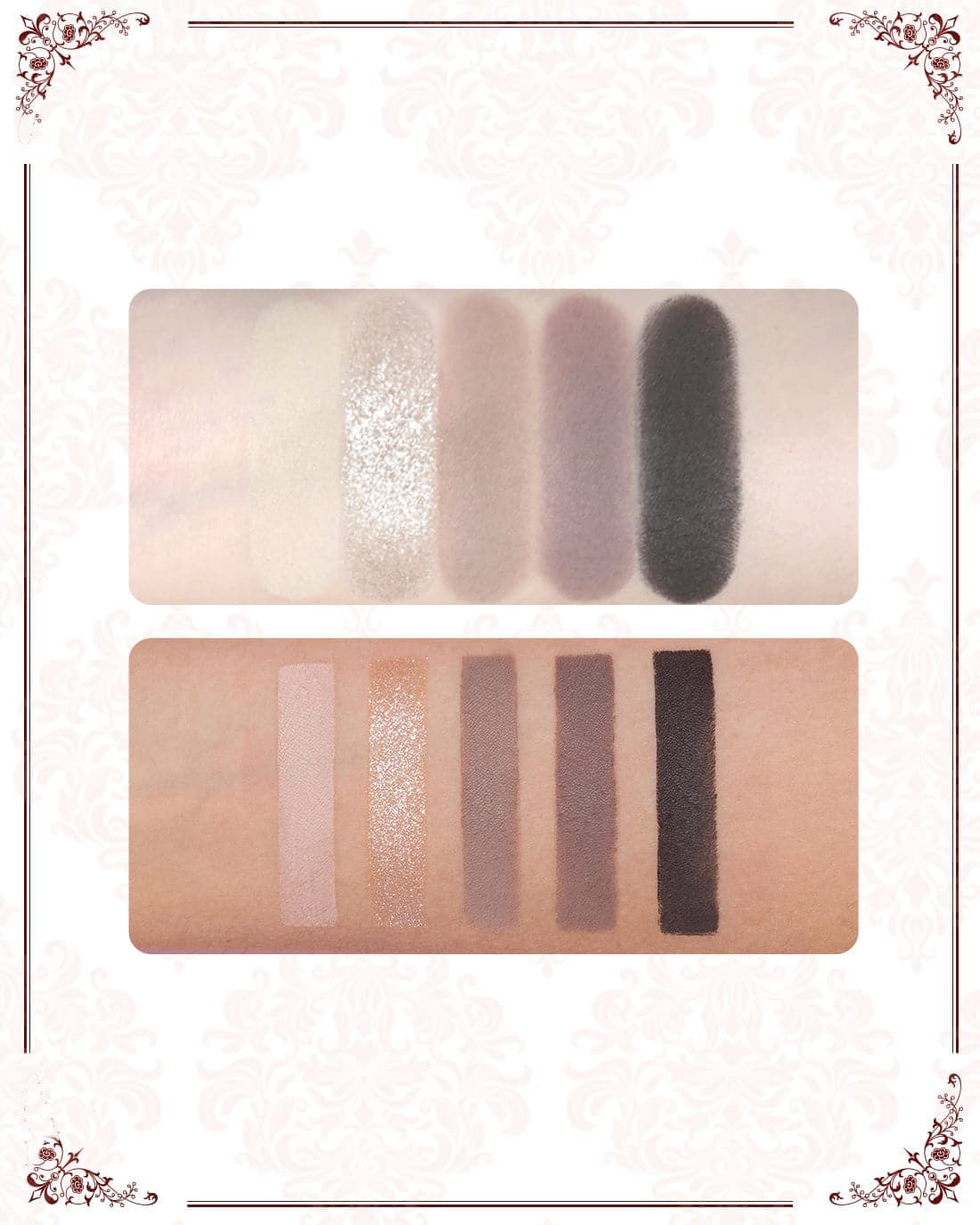 Flower Knows - Strawberry Rococo 5 Color Eyeshadow Palette (03 Blackcurrant Cold Brew)