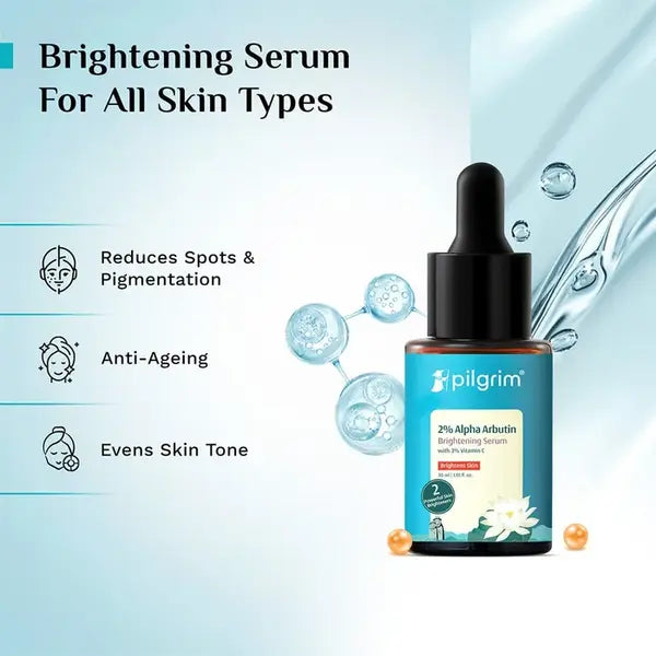 Pilgrim - Alpha Arbutin Brightening Serum (30ml)