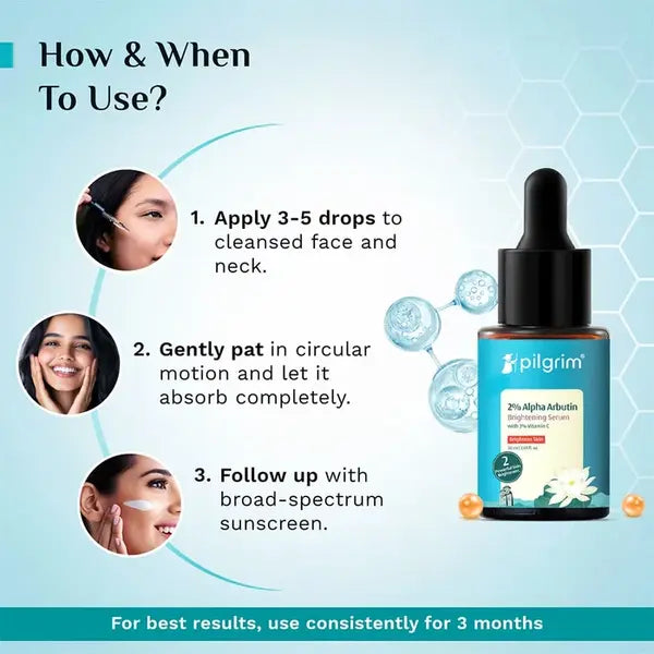 Pilgrim - Alpha Arbutin Brightening Serum (30ml)