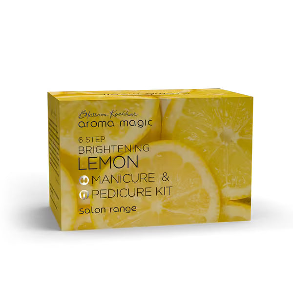 Aroma Magic - 6 Step Brightening Lemon Manicure & Pedicure Kit