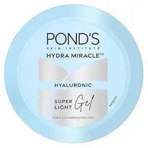 POND'S - Super Light Gel Oil Free Face Moisturizer for Fresh Glowing Skin & 24 hr Hydration - Daily Use (100ml)