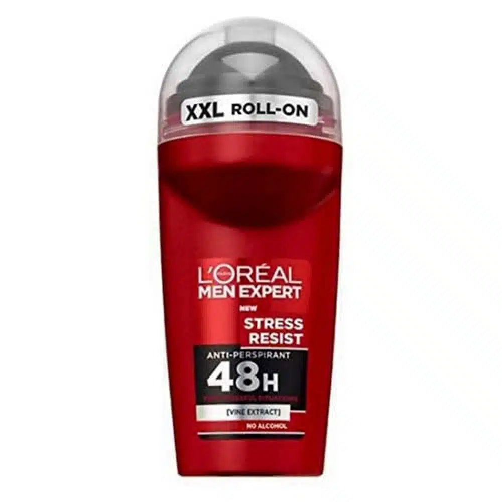 Loreal Men - Expert Stress Resist 48H Anti-Perspirant Roll On (50ML)