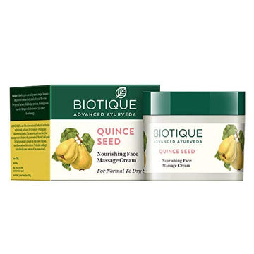 Biotique - Bio Quince Seed Nourishing Face Massage Cream For Normal To Dry Skin (50g)