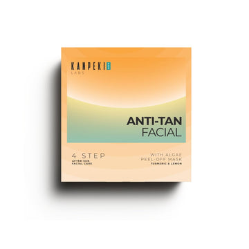 Kanpeki - Anti - Tan Facial With Algae Peel - Off Mask Turmeric & Lemon 4 Step After - Sun Facial Care