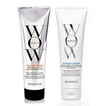 Color Wow - Color Security Shampoo and Conditioner, Fine to Normal Hair, Duo Set (250mL) Combo