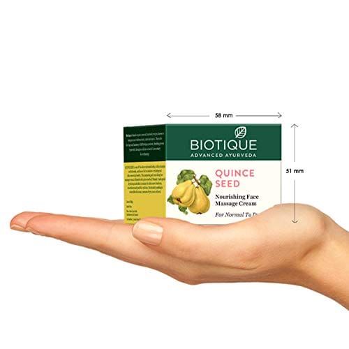 Biotique - Bio Quince Seed Nourishing Face Massage Cream For Normal To Dry Skin (50g)