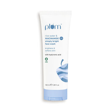 Plum - Simply Bright 2% Niacinamide Face Wash With Rice Water (100ML)